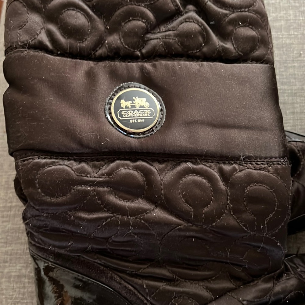 Coach winter boots 🥾